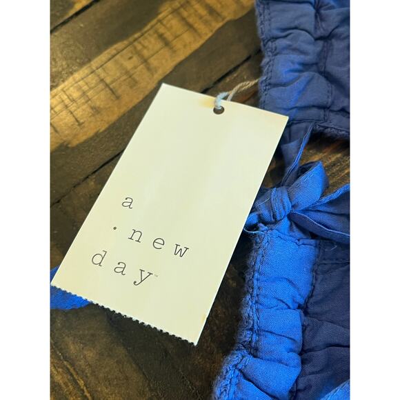 Crochet Lined Midi Tied Halter Neck Dress A New Day Grunge Y2K Women XS Beachy - Picture 7 of 8